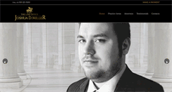 Desktop Screenshot of joshmillerlaw.com